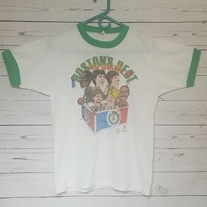 Vintage 1986 Boston's Best 6 pack shirt
